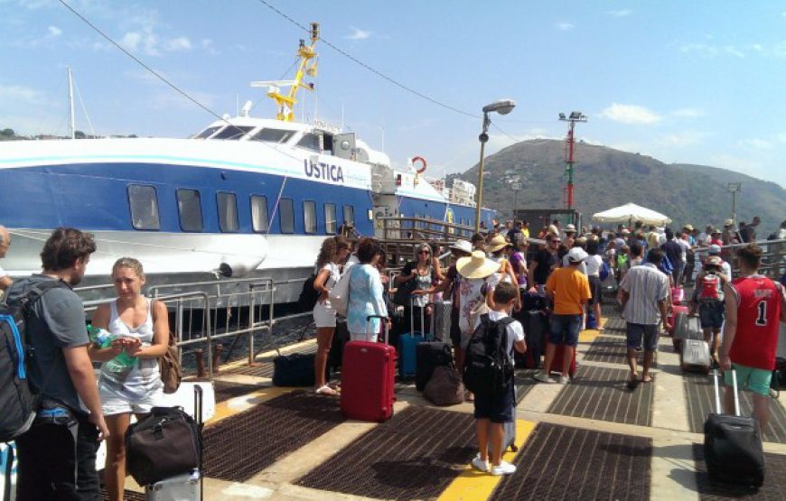 Transfert de Taormina à Milazzo (îles Éoliennes)