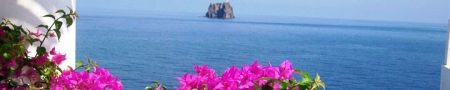 Vista de Strombolicchio, Islas Eolias
