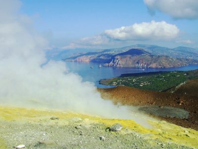Excursion from Milazzo to Vulcano. The Great Crater of Vulcano